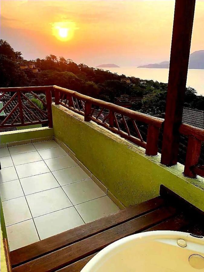 Residencia Em Condom, 1 Ou 2 Suites, Vista Para O Mar, Praia Do Curral, Ilhabela Exterior foto